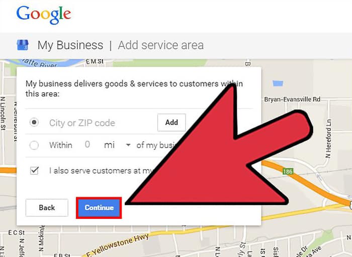 Add a Business to Google Maps- Step 2