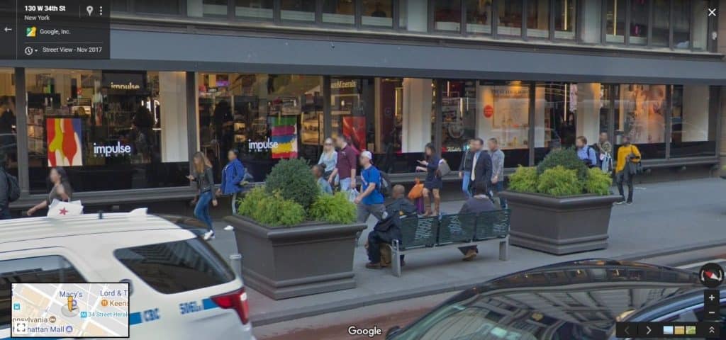 Automatic Blurring of Faces on Google Maps