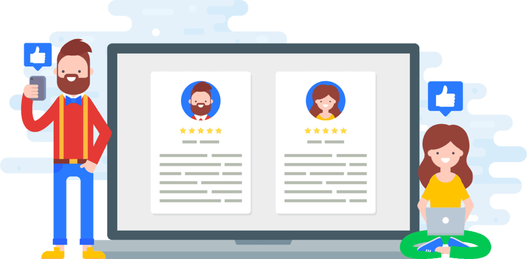 customer reviews