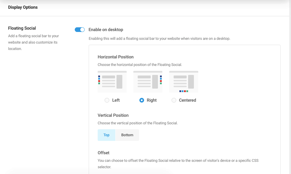 Display Options