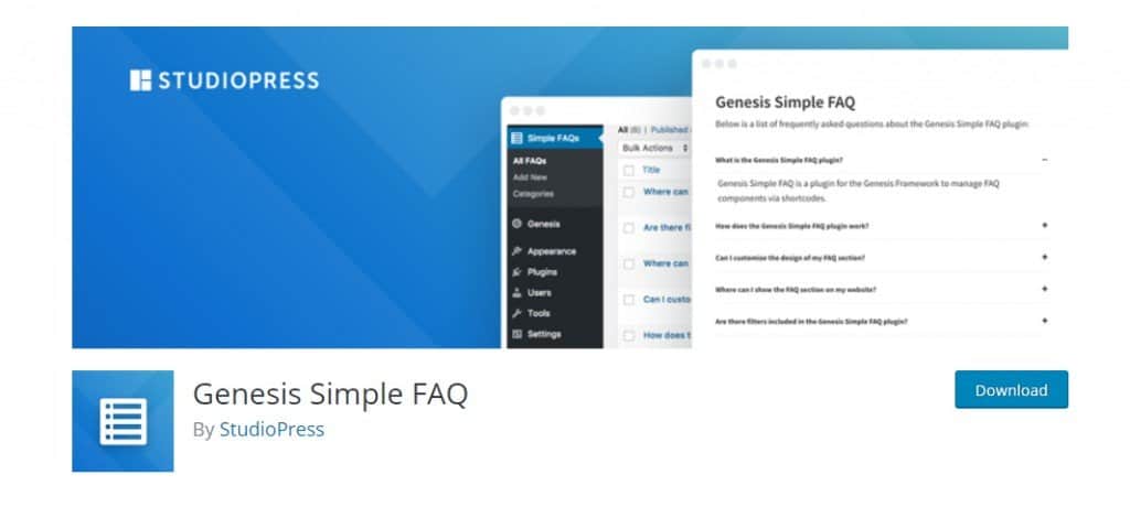 Genesis Simple FAQ