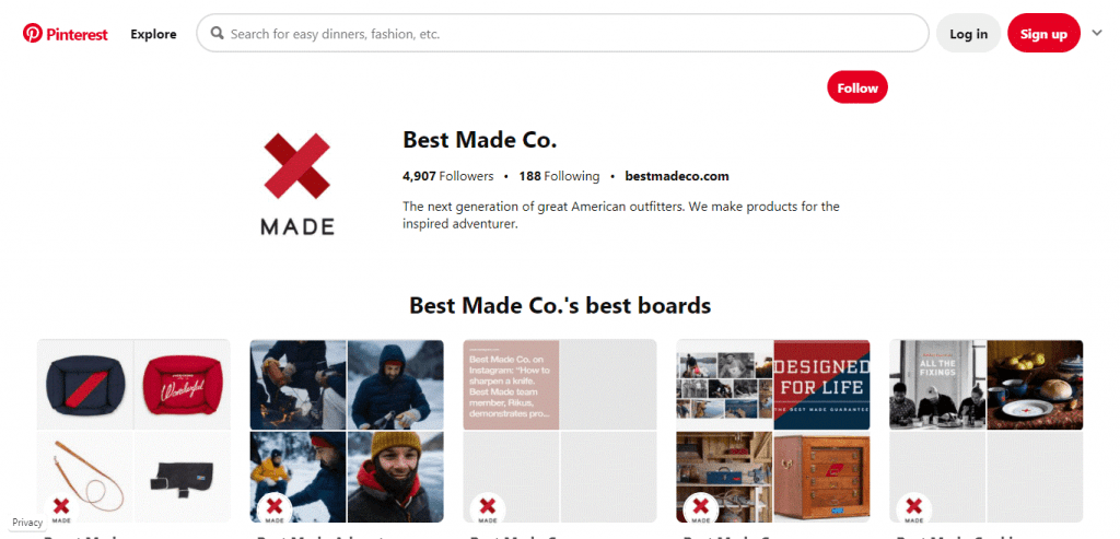 Best Made Co Pinterest 