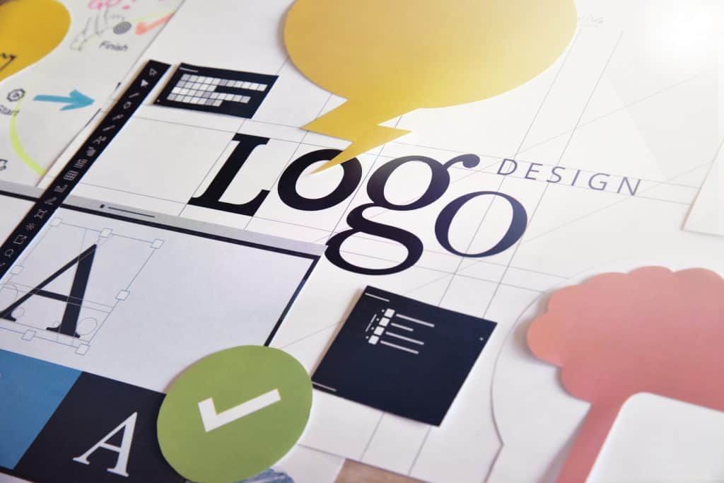 Logo design illustration
