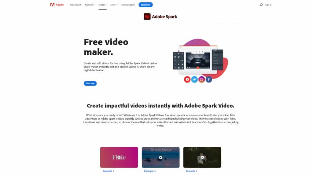 Adobe Spark