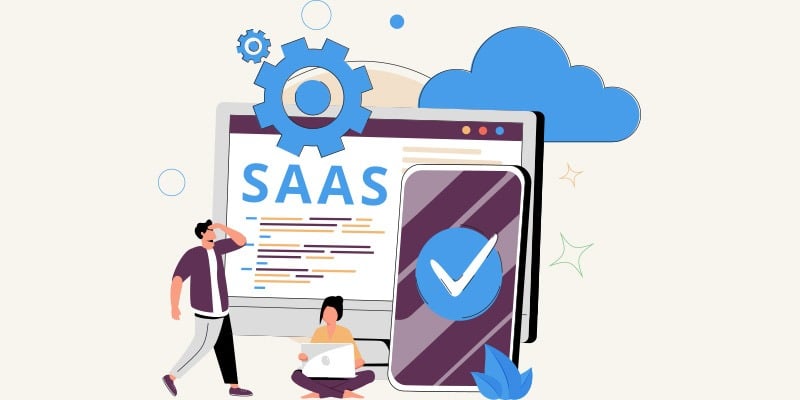 SaaS website design