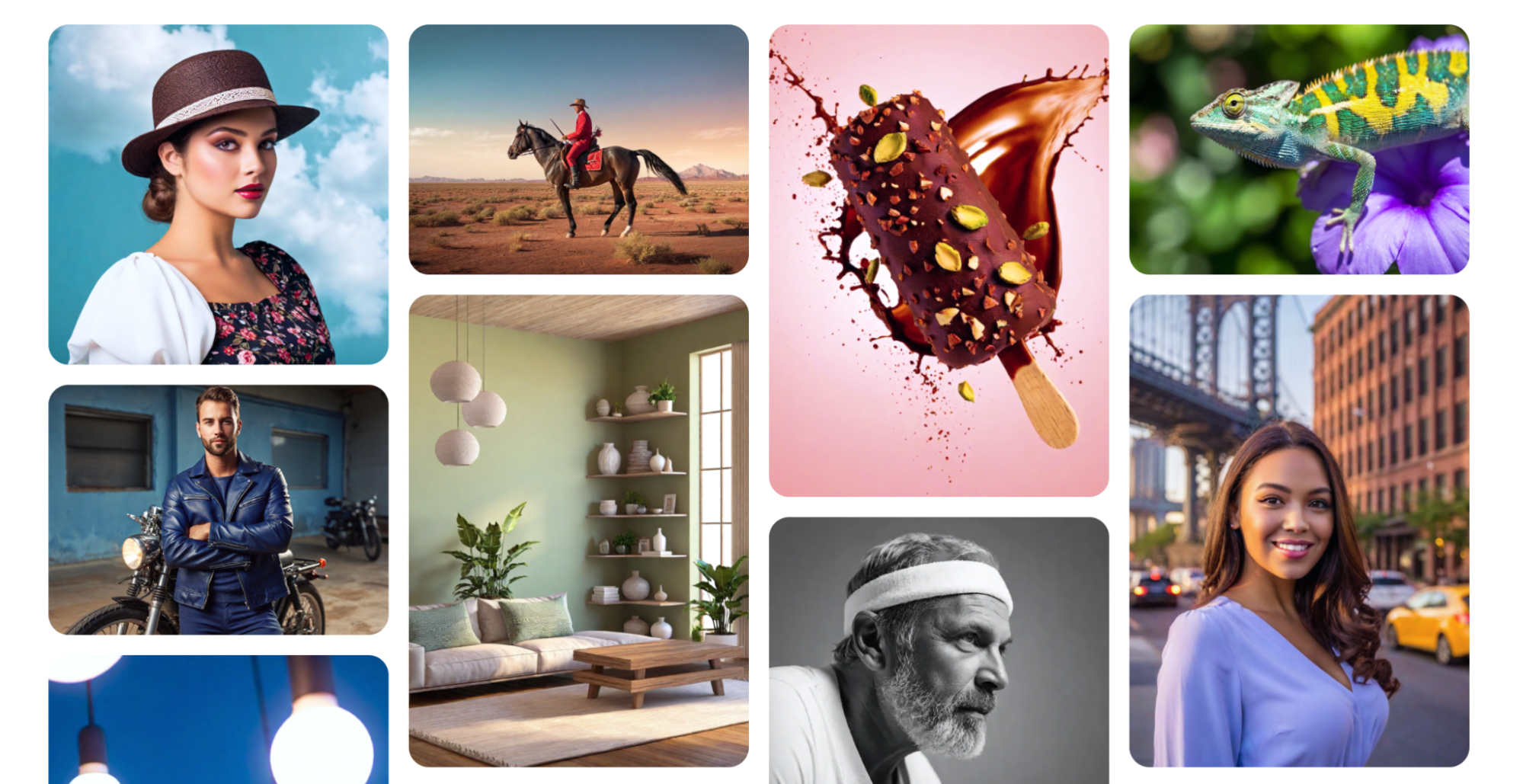 AI-generated photos from VistaCreate AI Image Generator