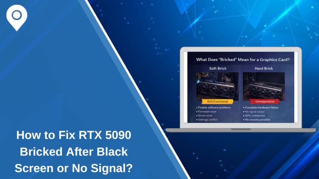 How to Fix RTX 5090 Bricked After Black Screen or No Signal