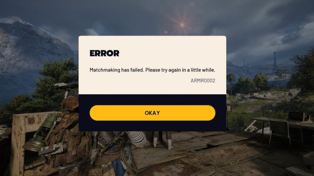 What Is ARMR0002 Error in ARC Raiders