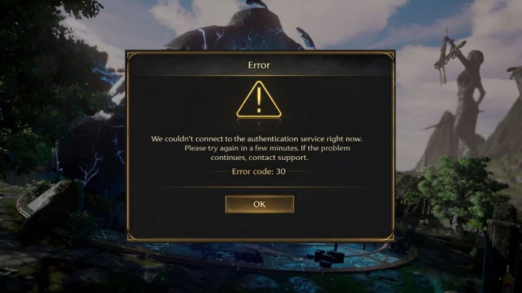 What Is Ashes of Creation Error Code 37